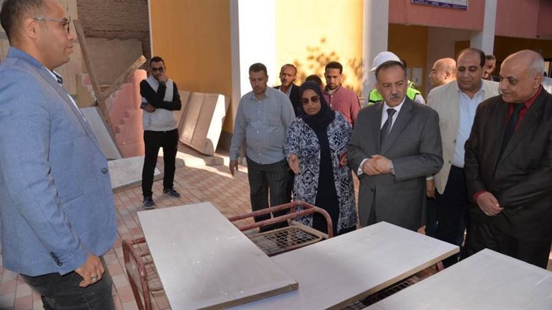 محافظ أسيوط يتفقد