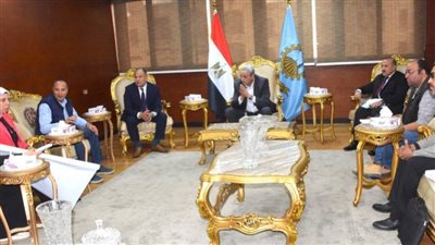 بالصور| محافظ الغربية: المحلة الكبرى على أبواب تحول صناعي كبير