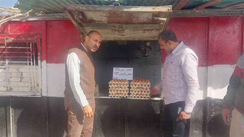 منافذ بيع البيض ببنى