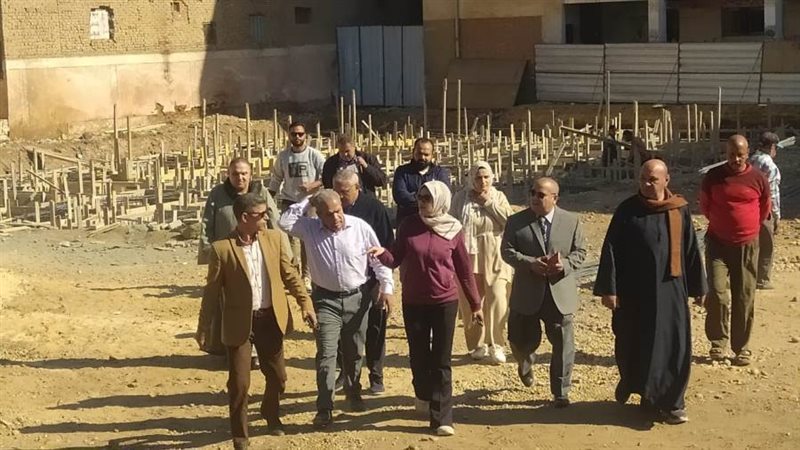 جانب من تفقد المشروعات