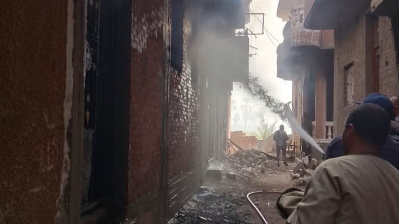 اندلاع حريق في 4