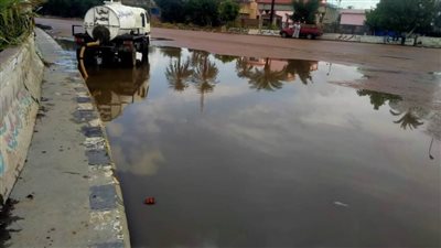 موجة من الأمطار الغزيرة تضرب مركز ومدينة رشيد