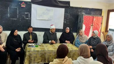  بالصور.. «تقويم السلوك» في ندوة لتوعية الطلاب بالغربية