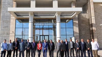 توقيع بروتوكول تعاون بين شركة الصرف الصحي بالإسكندرية وشركة بارونز كورت - أليكس ويست