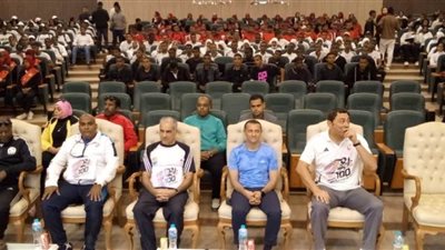  ملاعب جامعة أسوان تشهد كرنفال الأنشطة الطلابية والألعاب الرياضية تحت شعار 100 يوم رياضة
