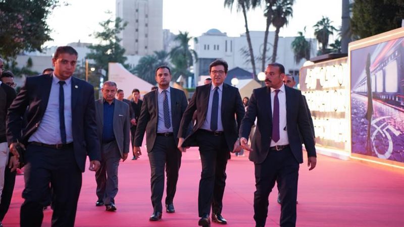 جانب من حضور وزير