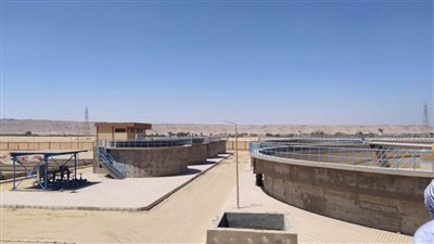 مياه سوهاج تعلن بدء الاستلام الابتدائى لتوسعات محطة صرف صحى طهطا 