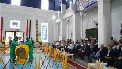 نائب محافظ سوهاج ومعاونوه يبحثون مشروعات حياة كريمة المرحلة الثانية