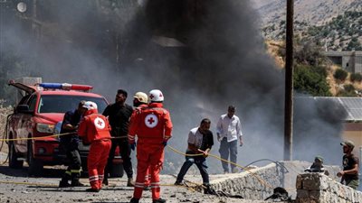 لبنان: استشهاد مسعفين اثنين جراء قصف إسرائيلي على عدة بلدات بصور في الجنوب