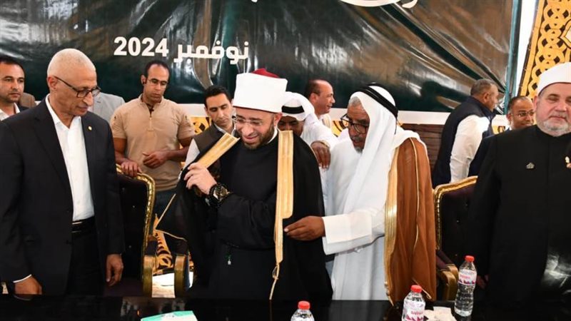 وزير الاوقاف ع مشايخ