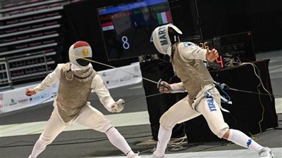 محمد حمزة يفوز ببرونزية كأس العالم لسلاح الشيش بتونس