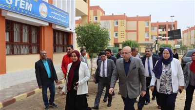 محافظ بني سويف:مدرسة STEM نموذج لإعداد عقول مبتكرة تسهم في نهضة الوطن