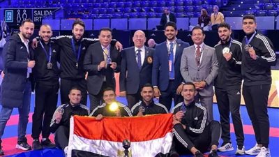 مصر تحصد المركز الثاني في الترتيب العام لكأس العالم للكاراتيه في إنجاز كبير