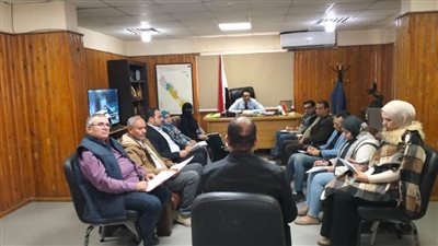 وكيل صحة سوهاج يترأس لجنة مقابلات الوظائف 