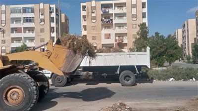 إدارة تنظيم المخلفات بمحافظة الإسماعيلية تتابع حملة النظافة المكبرة بمدينة المستقبل  