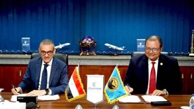  توقيع بروتوكول تعاون بين هيئة الاعتماد والرقابة الصحية ومصر للطيران