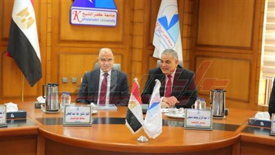مجلس جامعة كفر الشيخ يستعرض المشروعات التنموية والخدمية