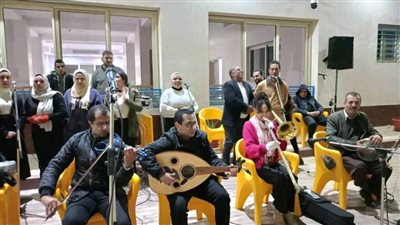 فرقة الموسيقى العربية بالمنيا تحيي حفلا غنائيا ضمن فعاليات مؤتمر الأدباء