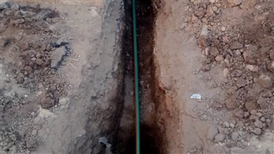 مياه سوهاج مد وتدعيم شبكات مياه الشرب للمناطق المحرومة بقروى جهينة الشرقية 