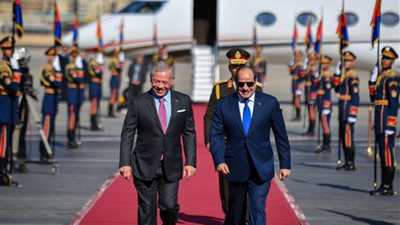 العاهل الأردني يعود إلى بلاده عقب زيارة إلى مصر وقبرص