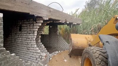 استرداد 11 فدانا من الأراضي الزراعية وأملاك الدولة خلال الموجة 24 لإزالة التعديات