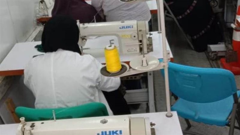 جانب من تأهيل الفتيات