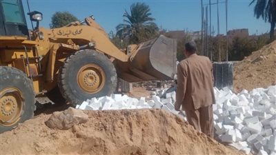 إزالة 24 حالة تعد على أملاك الدولة والأراضي الزراعية في أسيوط