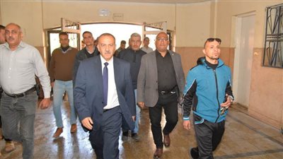 محافظ أسيوط يتفقد آثار الحريق بفرع جامعة الأزهر للوجه القبلي