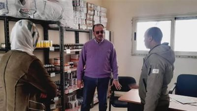 وكيل مديرية الصحة في زيارة مفاجئة للنقطة الطبية بأبوالعراج ووحدات الرعاية بالشيخ زويد