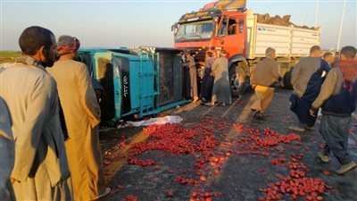مصرع وإصابة 18 شخصًا في حادث انقلاب سيارة ربع نقل بأسيوط