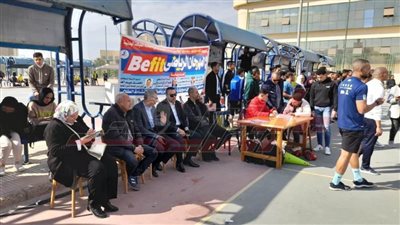 انطلاق فعاليات المهرجان الرياضي الكروس فت BE FIT بجامعة كفر الشيخ