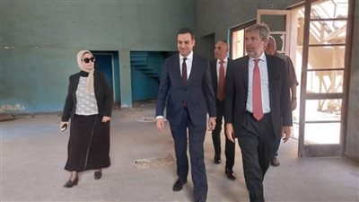 نائب محافظ بورسعيد وسفير دولة إيطاليا يتفقدان البيت الإيطالي بحي الشرق