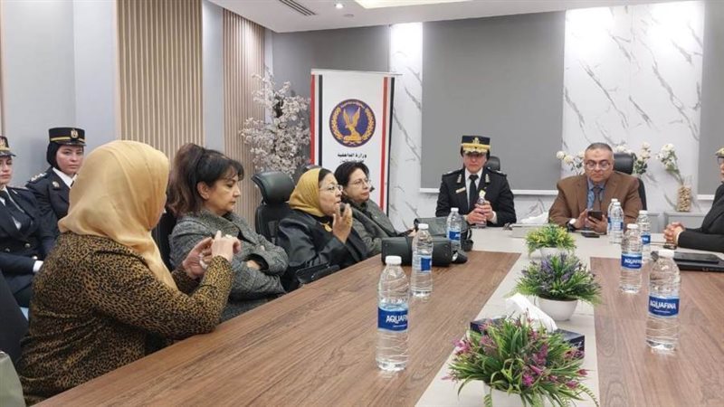 جانب من الزيارة