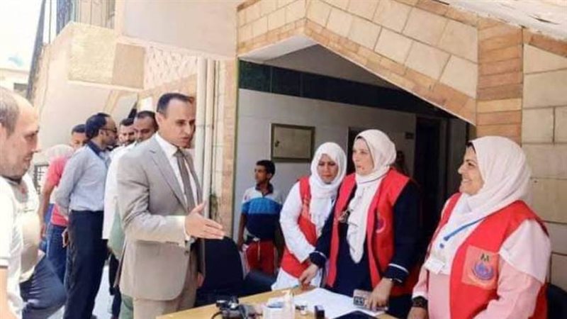 جانب من تقديم الخدمات