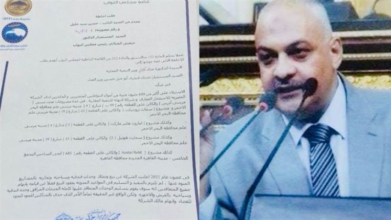 النائب حسن سيد خليل