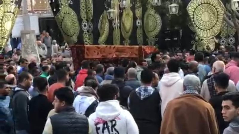 جنازة الطفلة سجدة