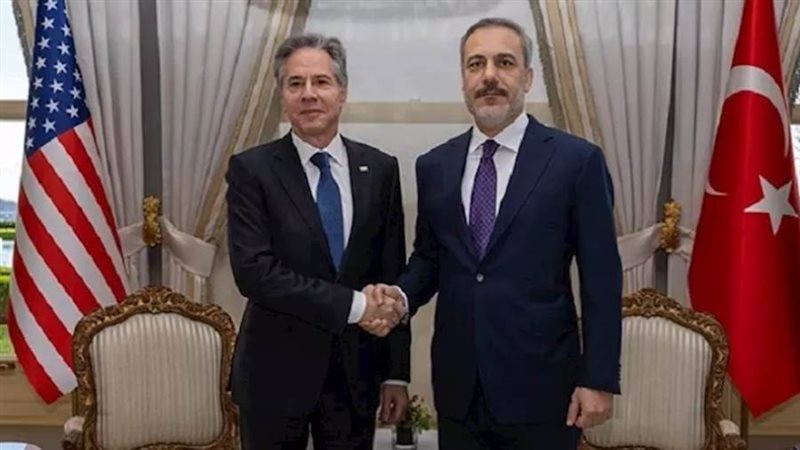 بلينكن مع نظيره التركي