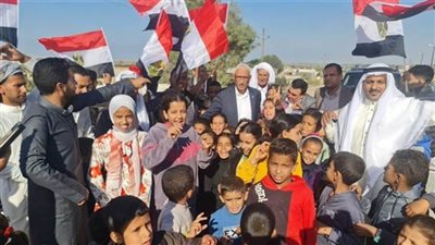 جولة ميدانية لمحافظ شمال سيناء بنطاق بئر العبد