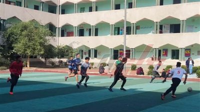 انطلاق بطولة كرة القدم الخماسية لطلاب ثانوي كفر الشيخ 