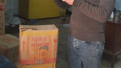 تموين العامرية تضبط بقال تموين تصرف في سلع تموينية مدعمة