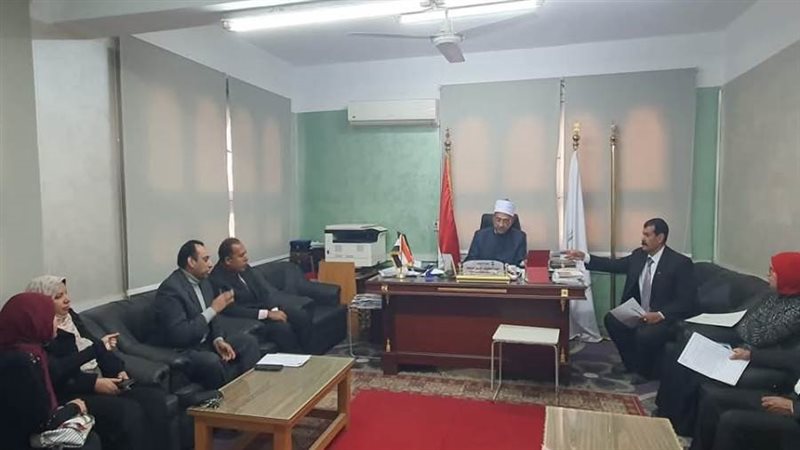 جانب من اجتماع رئيس