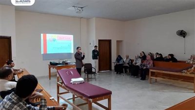 بالصور ..ندوة توعوية عن الإسعافات الأولية بتمريض رشيد 