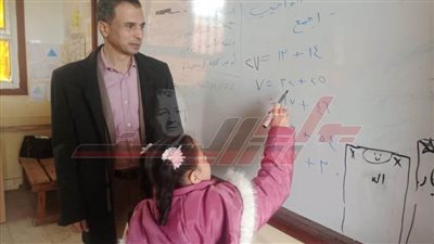 وكيل وزارة التربية والتعليم يتفقد مدارس كفر الشيخ 