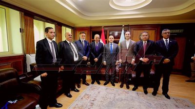 محافظ كفر الشيخ يستقبل النائب مصطفى بكري