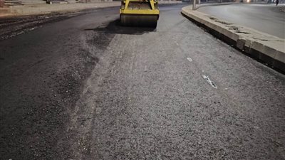  بالصور.. محافظ الغربية: رصف شارع النحاس بالكامل في طنطا 