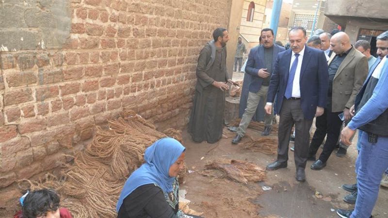 محافظ أسيوط يتفقد