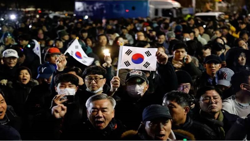 جانب من الاحتجاجات