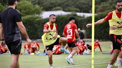 الأهلي يختتم تدريباته اليوم لمواجهة أورلاندو بدوري أبطال أفريقيا