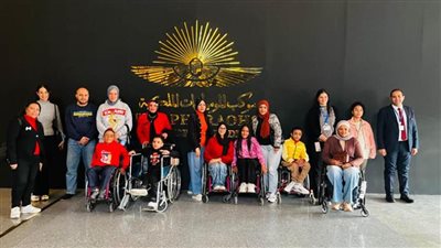 المتحف القومي للحضارة المصرية ينظم عددا من الجولات الإرشادية والأنشطة التعليمية لذوي الهمم