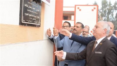 تكلفتها 18 مليون جنيه.. نائب محافظ الغربية يفتتح مدرسة دماط الثانوية التجارية بقطور.. صور